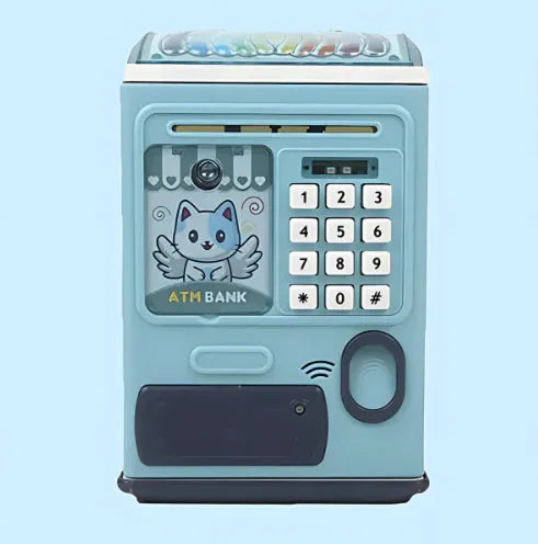 Money Saving box Unlock with Fingerprint | Creative ATM Machine | Piggy Bank