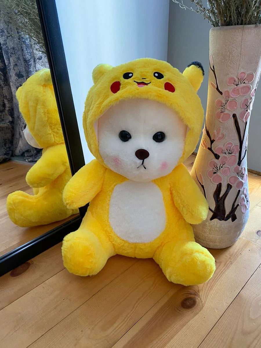 Stuff Tree Hoodie Teddy Bear 45cm | Removeable Hoodie Cap | Cutest Plush Stuff Bear