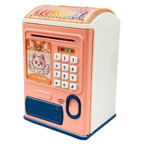 Money Saving box Unlock with Fingerprint | Creative ATM Machine | Piggy Bank