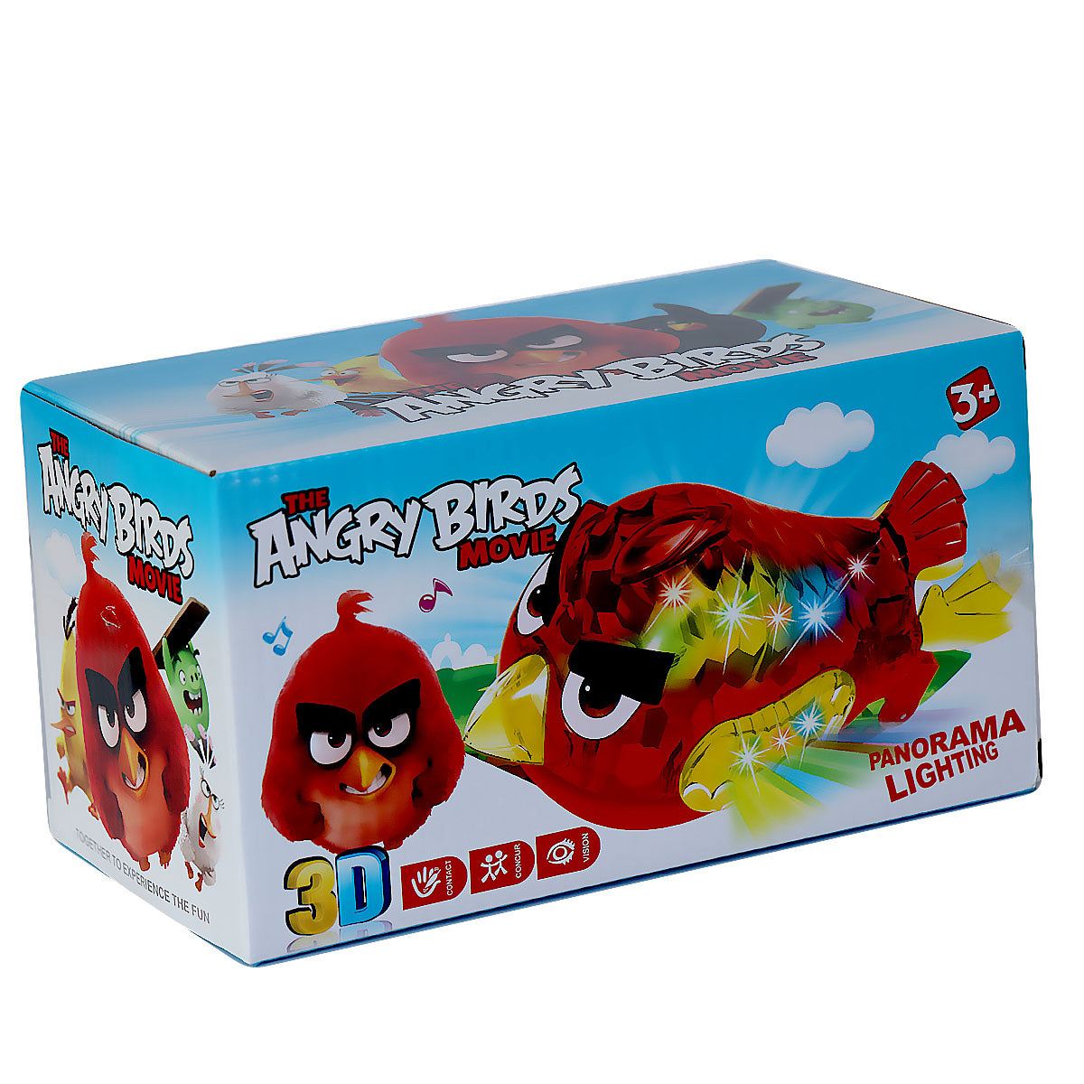 Musical Electric 3D Angry Bird | Light and Music - Vehicles car Toys