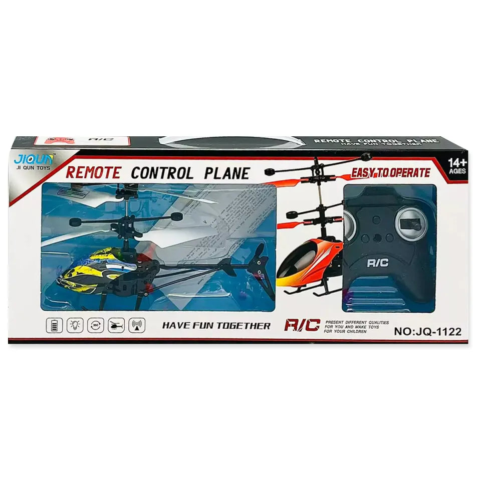 Rc Helicopter JQ-1122 |  Remote Control Flying Plane 2 channel | USB Rechargeable