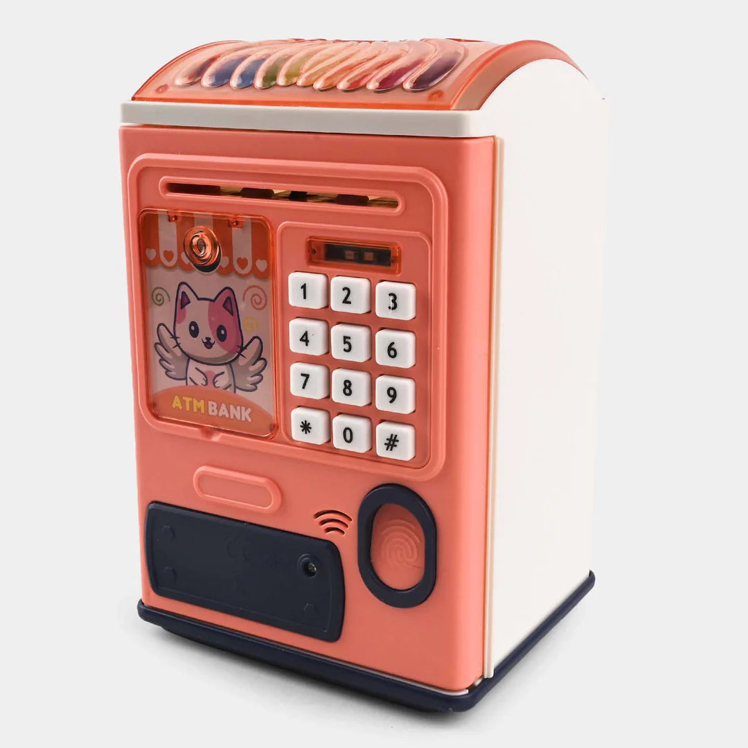 Money Saving box Unlock with Fingerprint | Creative ATM Machine | Piggy Bank