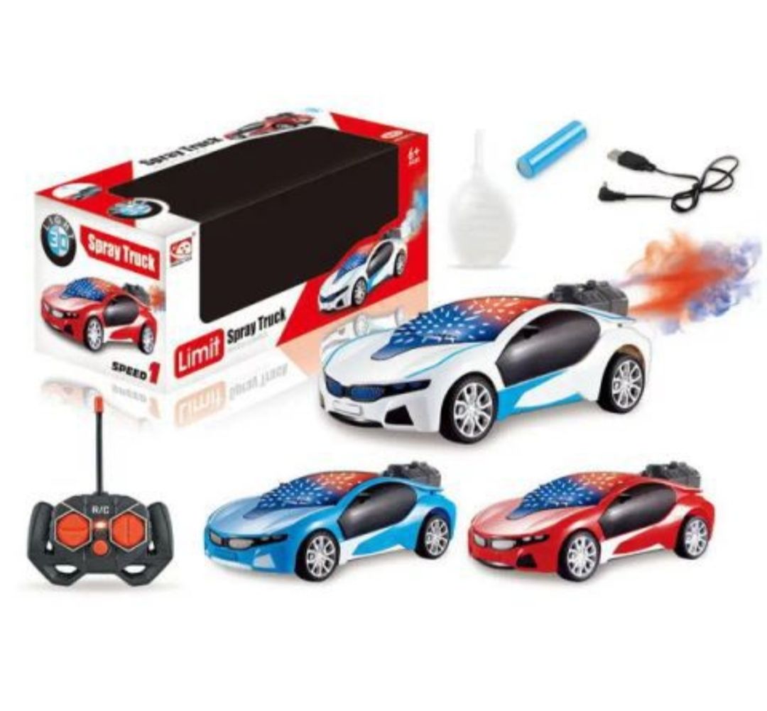 Smoke Light- Water Spraying Remote Control Famous Car