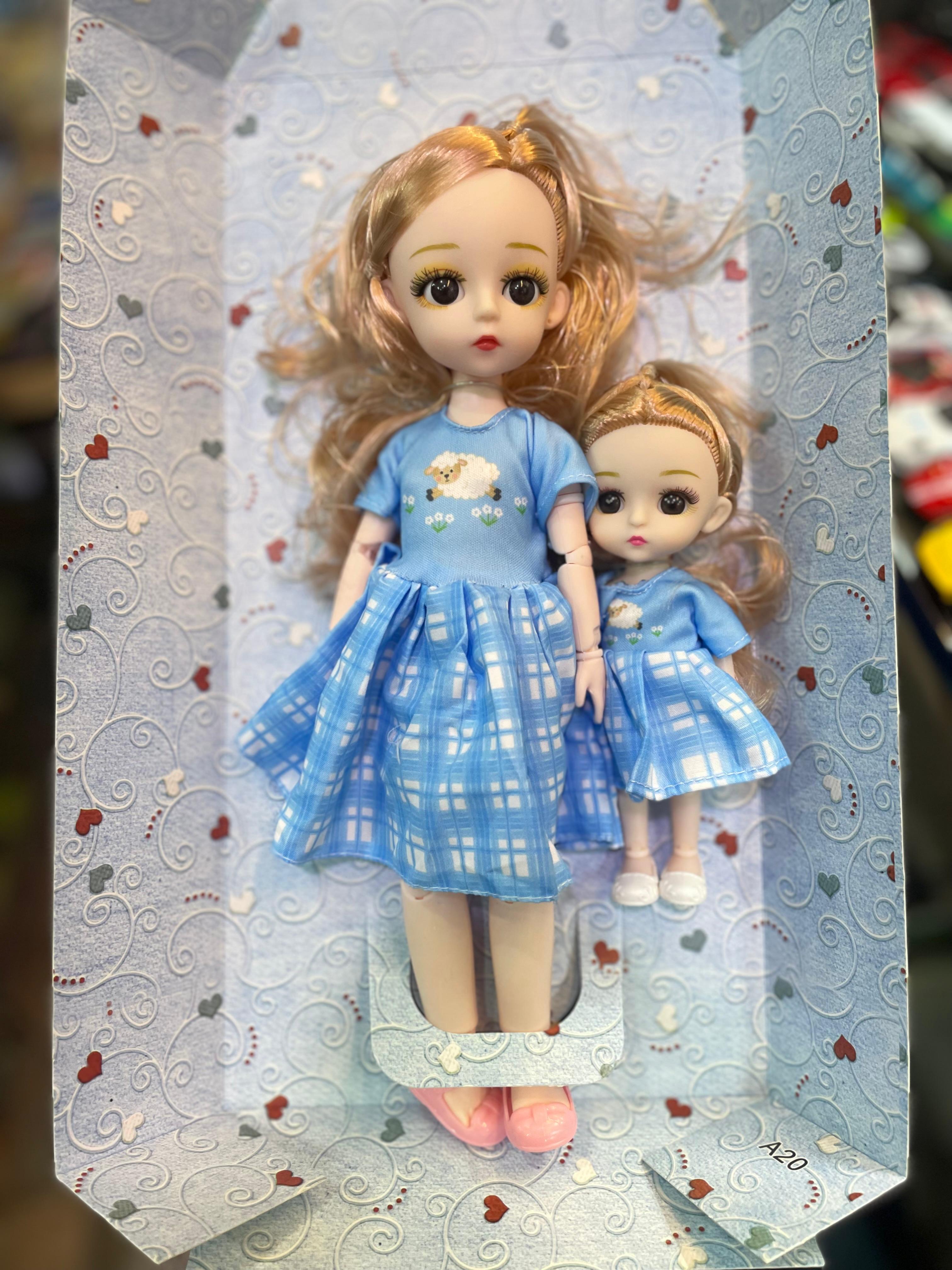 Graceful Mother & Baby Doll Set
