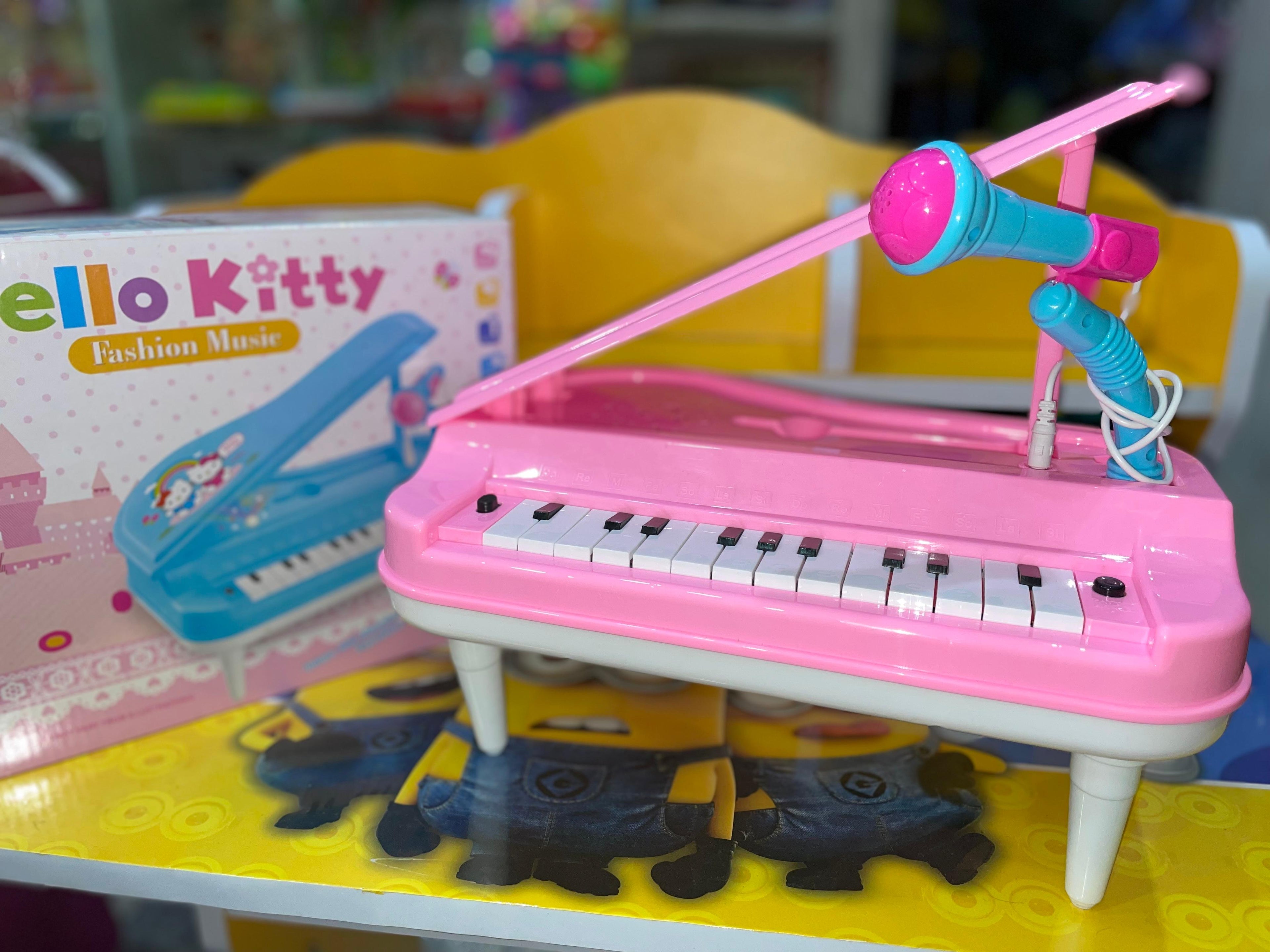 Hello Kitty Musical Piano | 8 Keys With Microphone For Singing