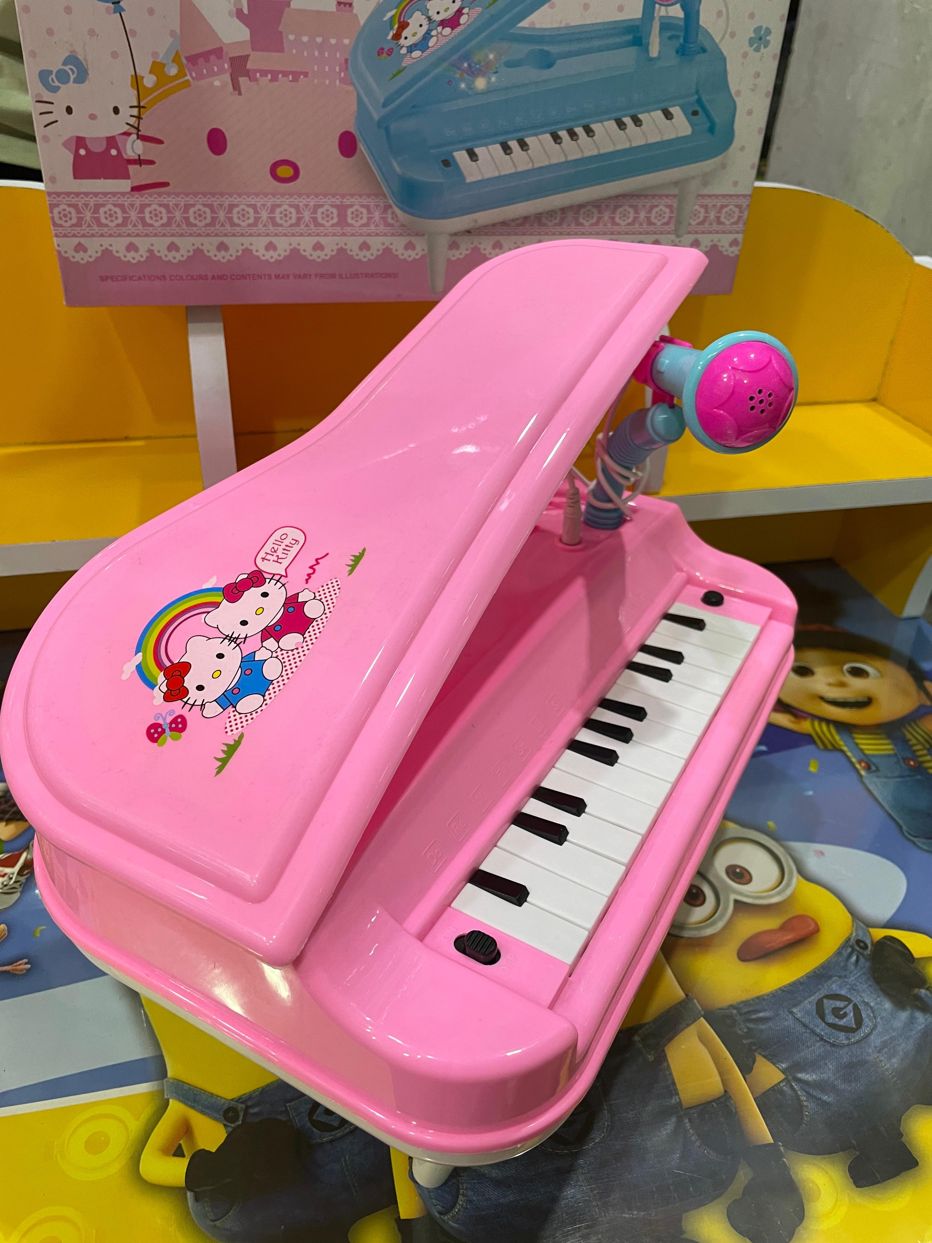 Hello Kitty Musical Piano | 8 Keys With Microphone For Singing