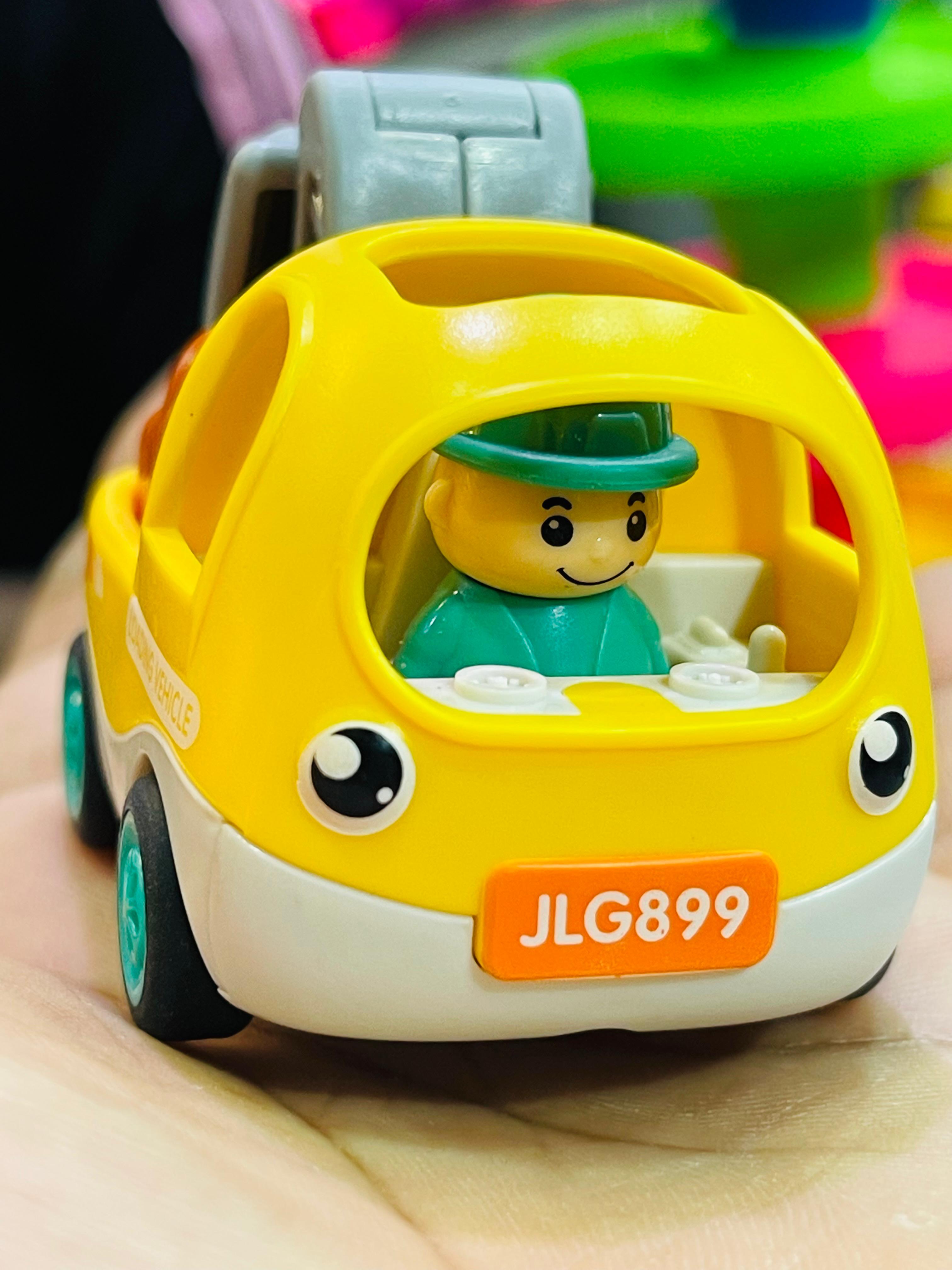 Cute Mini Construction Loading Vehicle | Model (JLG899) Pull Back Trucks