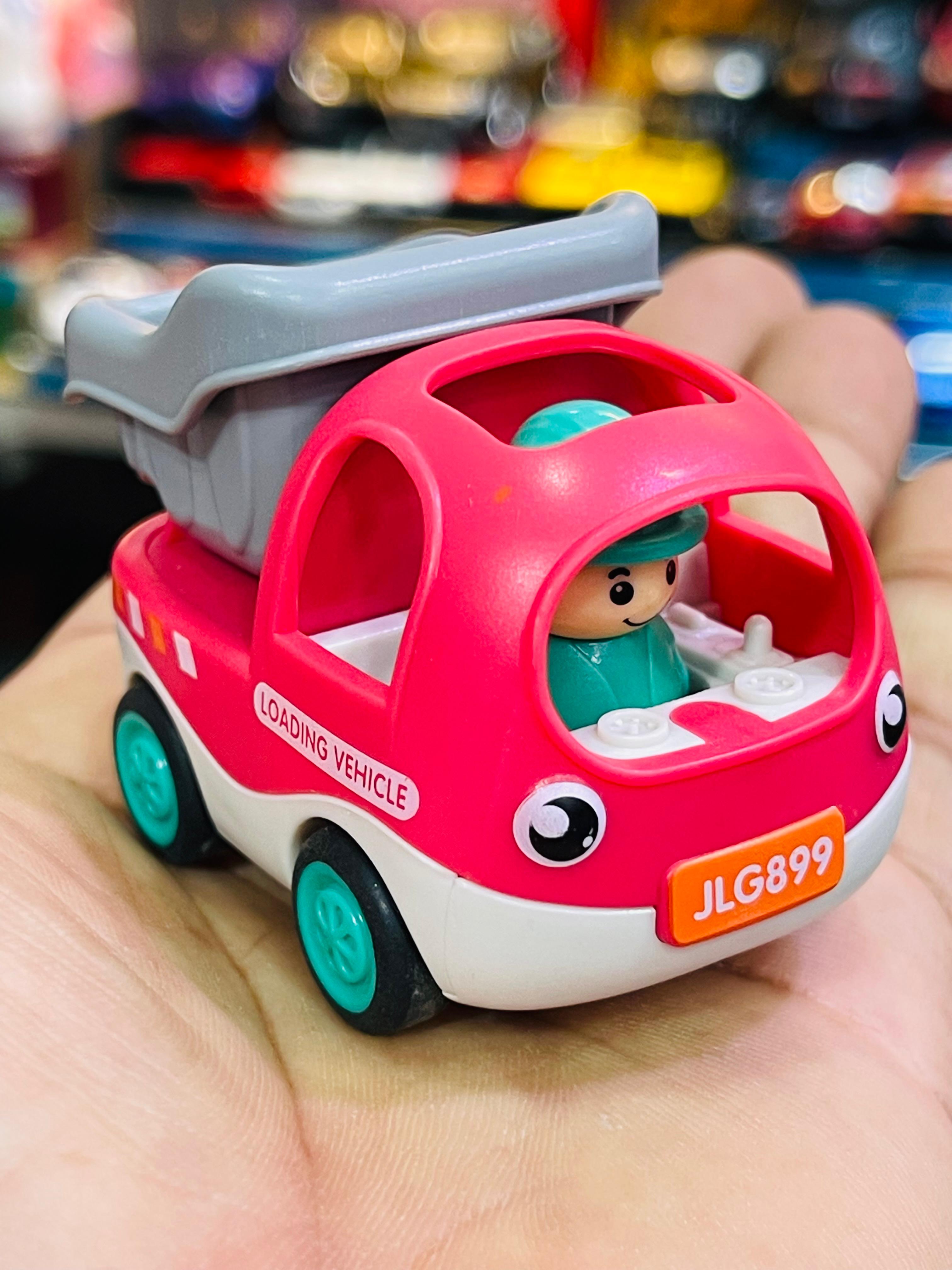 Cute Mini Construction Loading Vehicle | Model (JLG899) Pull Back Trucks
