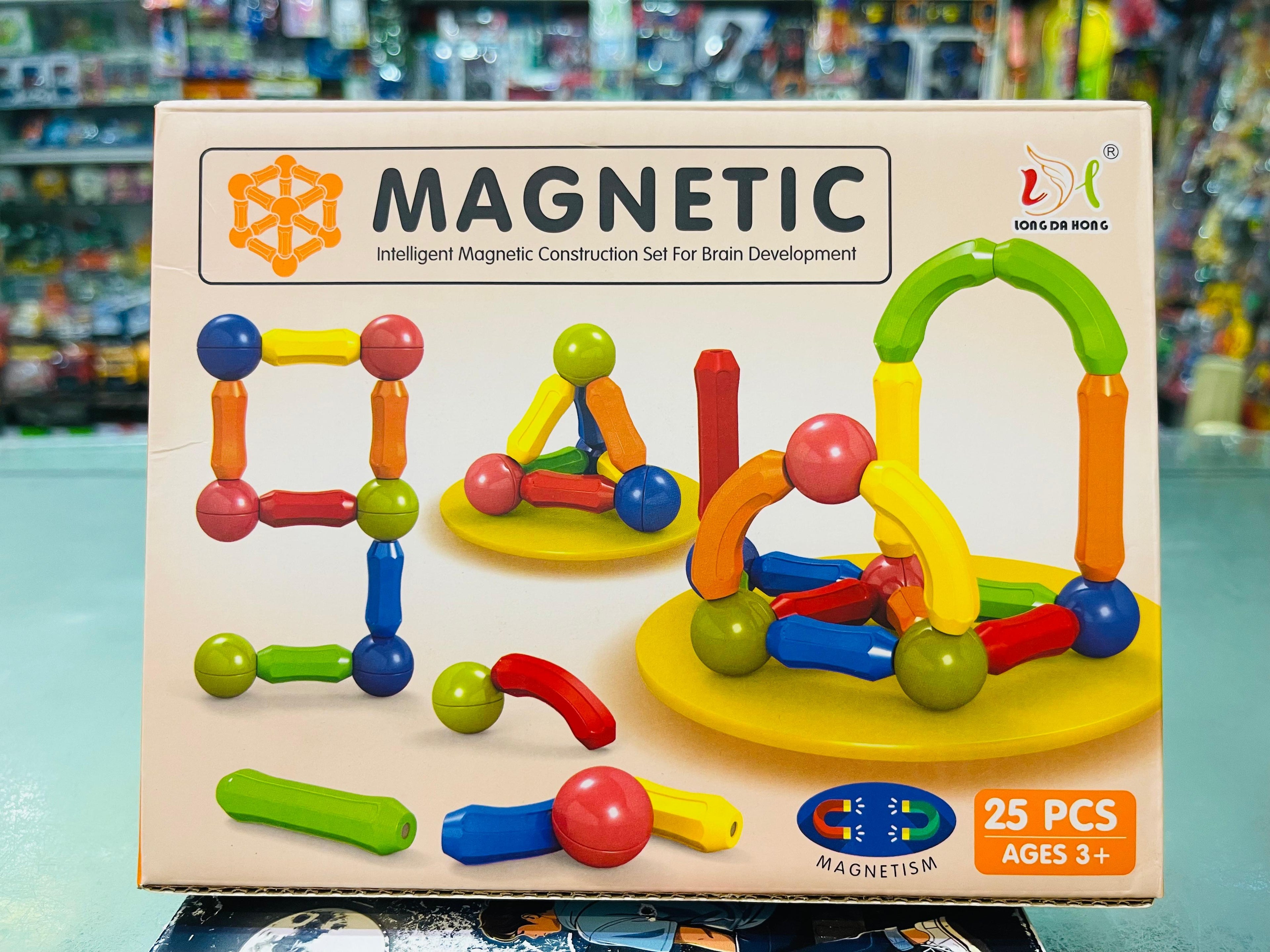 Magnetic Building Blocks Sticks | 25 Pcs