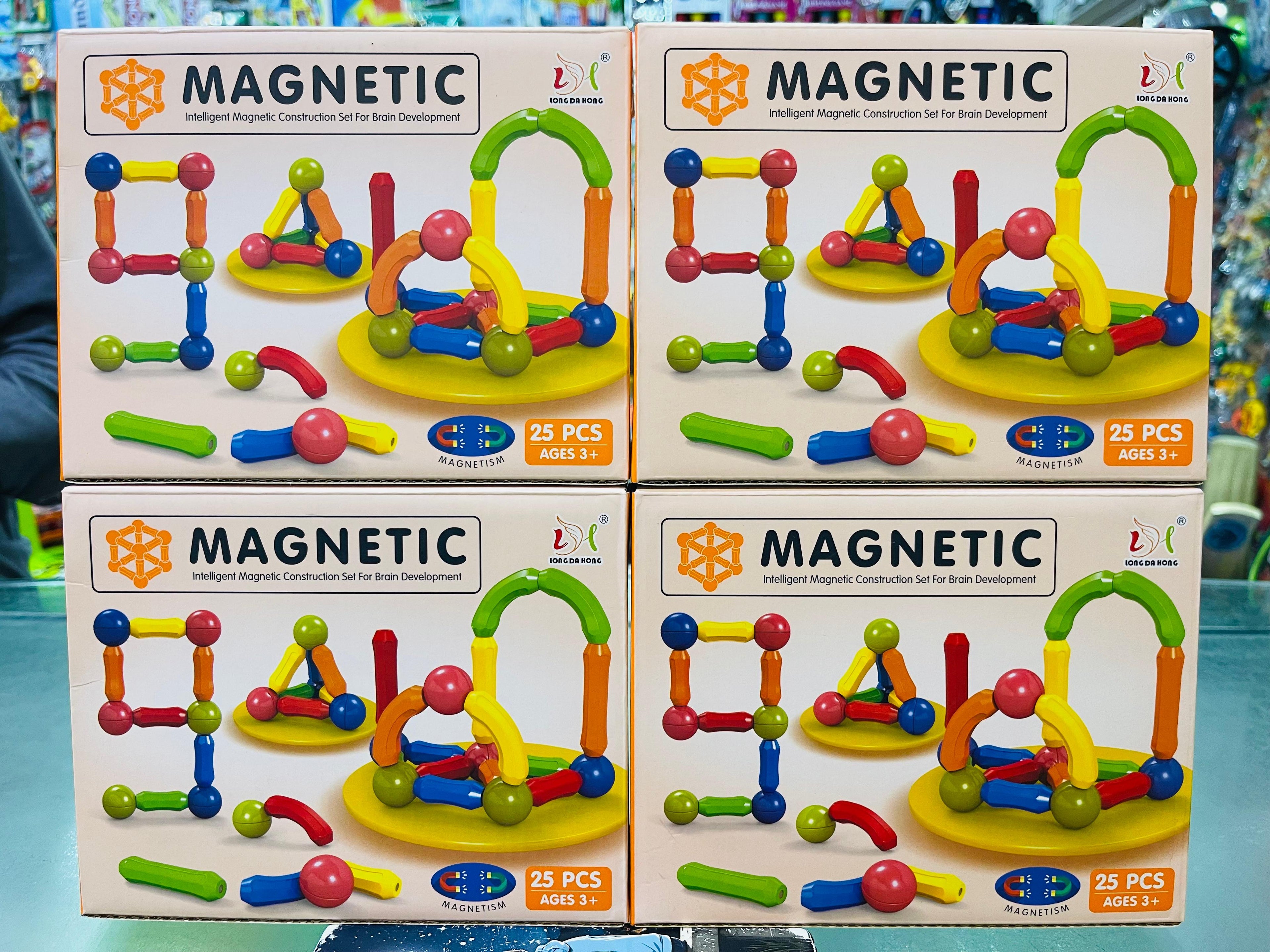 Magnetic Building Blocks Sticks | 25 Pcs