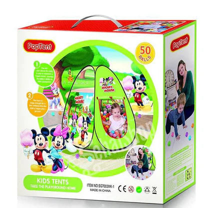 Amazing Tent House for Kids | Pop-up Tent with 50 balls | Boys & Girls Tent House