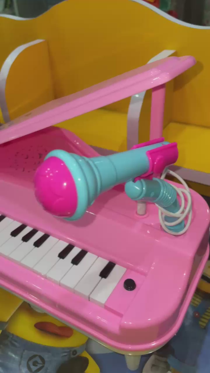 Hello Kitty Musical Piano | 8 Keys With Microphone For Singing