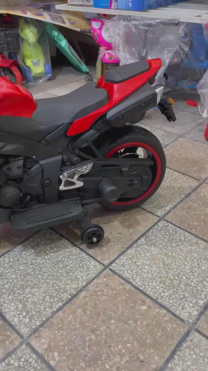 Yamaha R1 Design Electric Bike | Hand Race (Self Drive) | Key Start with Stylish Lights