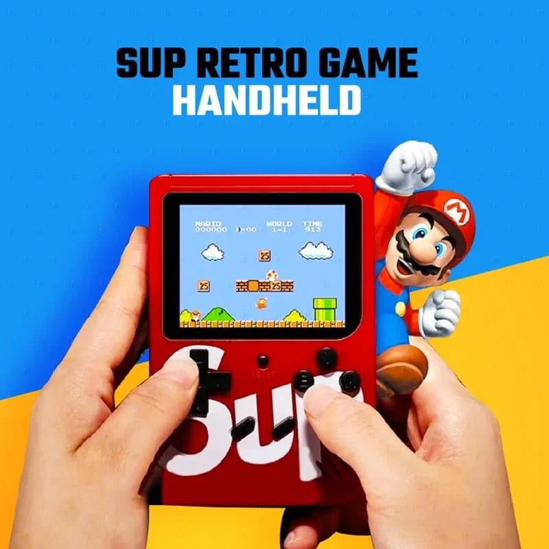 SUP 400 in 1 Games Console | Mini & Portable Pocket Video Game Box | TV Attachable Game
