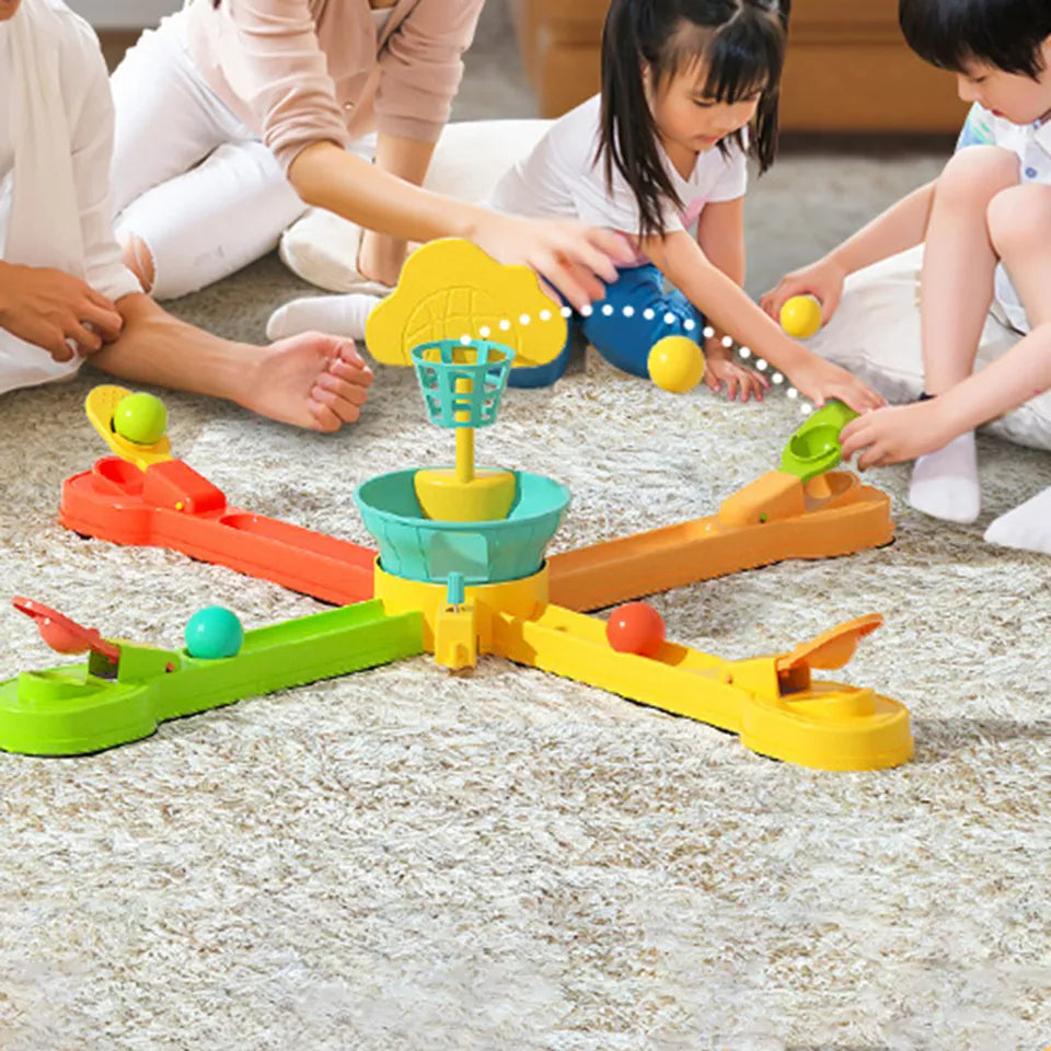 Fingertip Basketball Desktop Board Game | Ball Shooting Game 4 Players Play together