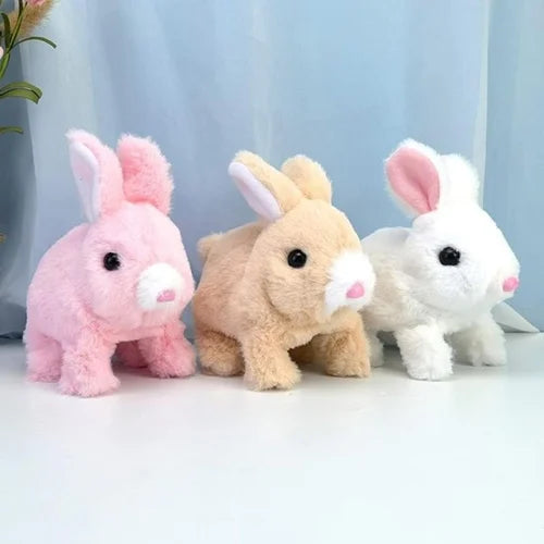 Cute Walking Rabbit Toy | Rabbit Plush Pet Bunny Electric Toys