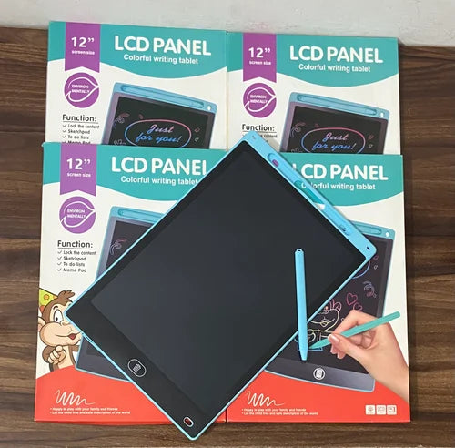 Colorful LCD Writing Tablet | Draw & Write in Style for Kids |  Board Activity Game Toy