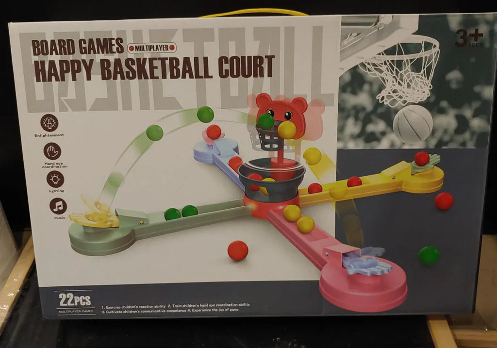 Fingertip Basketball Desktop Board Game | Ball Shooting Game 4 Players Play together