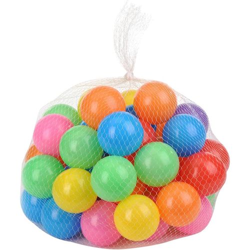 50 Pool Ball Pit Multicolors | Soft Plastic Balls for Tent House & Swimming Pool