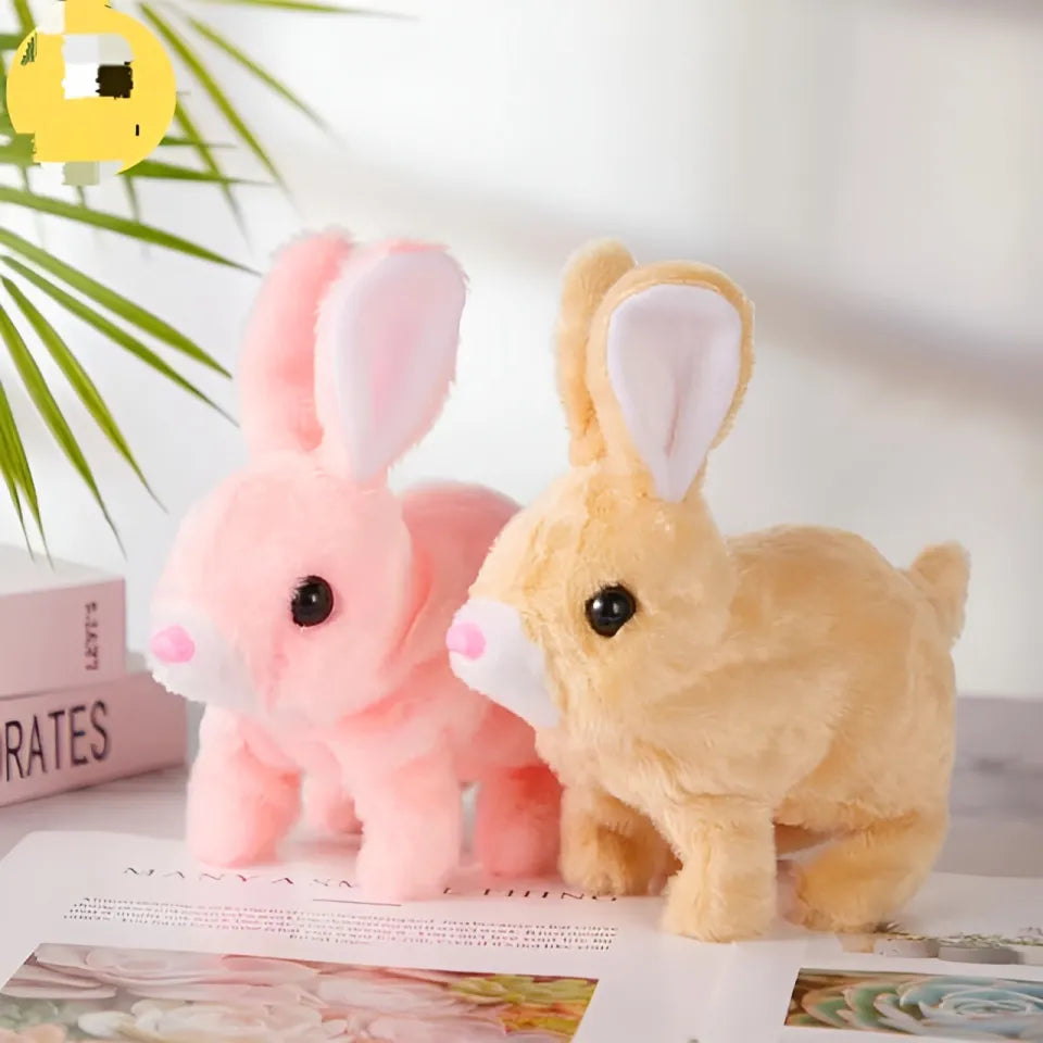 Cute Walking Rabbit Toy | Rabbit Plush Pet Bunny Electric Toys