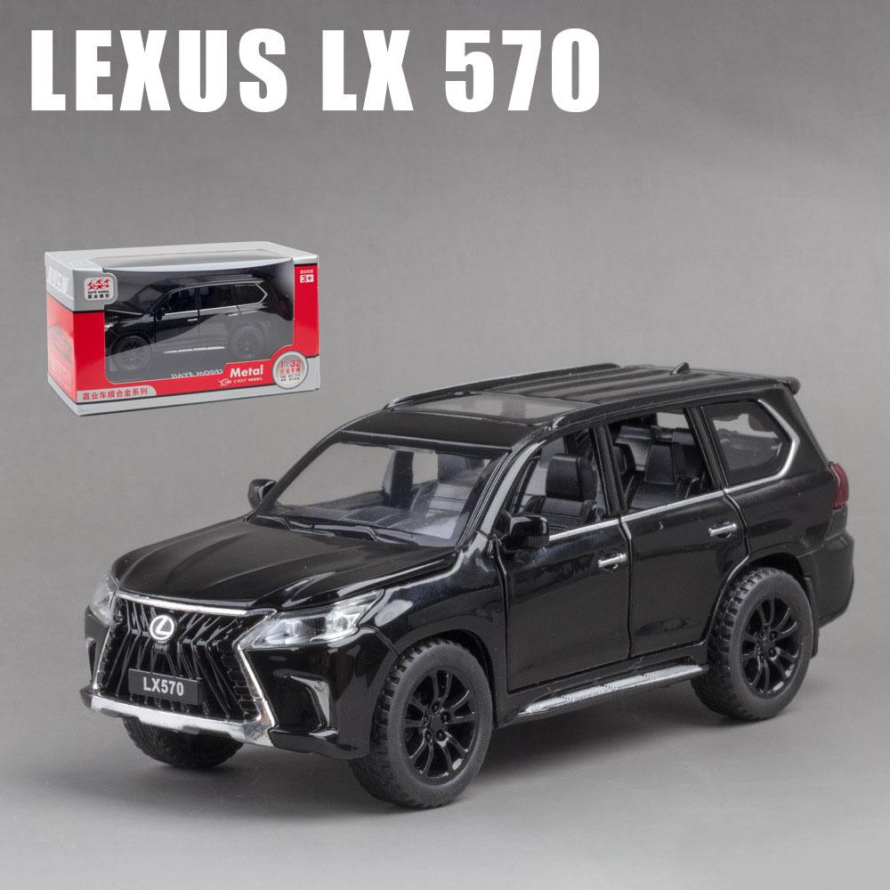 Black | LEXUS LX570 1:22 Die-Cast | Luxury SUV Alloy LX570 Model