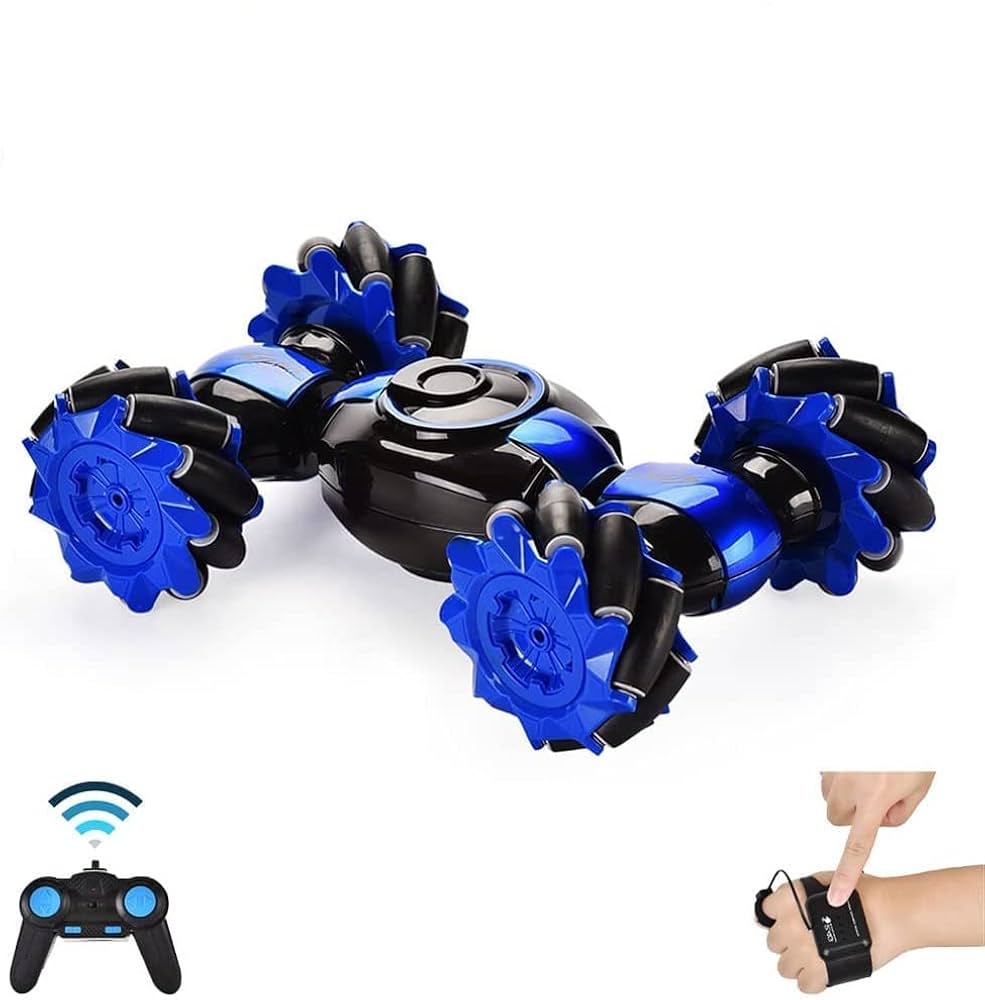 Hand Gesture Sensor Stunt Drift RC Car | RC 4WD Off Road Vehicle | Double Sided Rotating