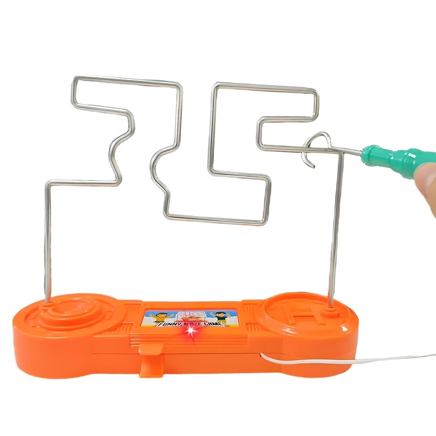 Toy Education Electric Maze Game | Who is Touching me?