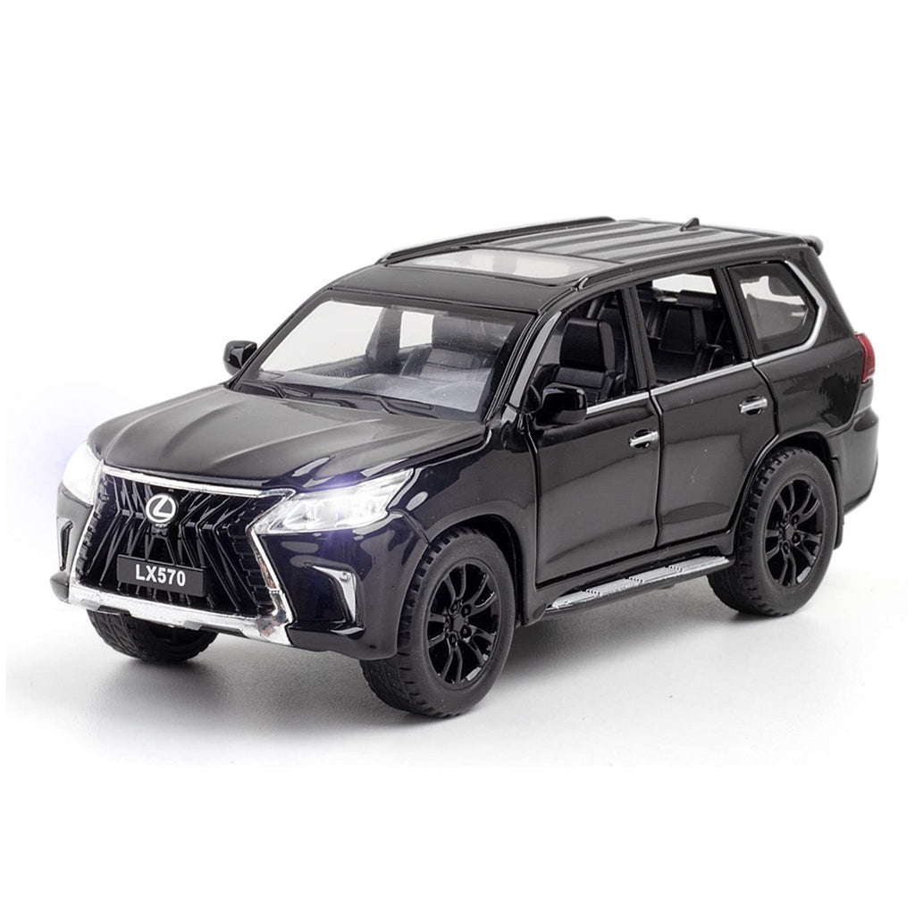 Black | LEXUS LX570 1:22 Die-Cast | Luxury SUV Alloy LX570 Model