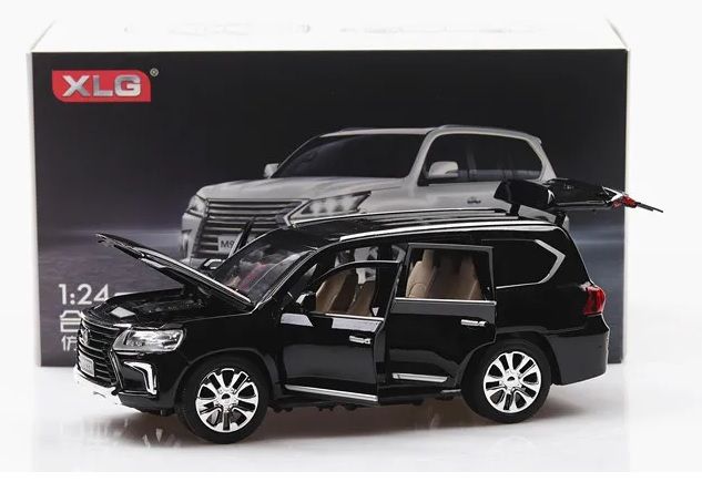 Black | LEXUS LX570 1:22 Die-Cast | Luxury SUV Alloy LX570 Model