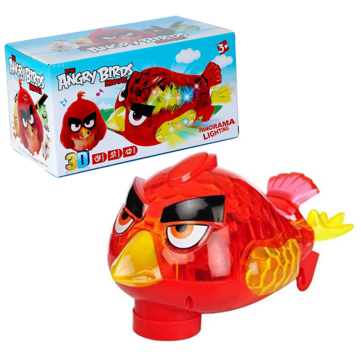 Musical Electric 3D Angry Bird | Light and Music - Vehicles car Toys