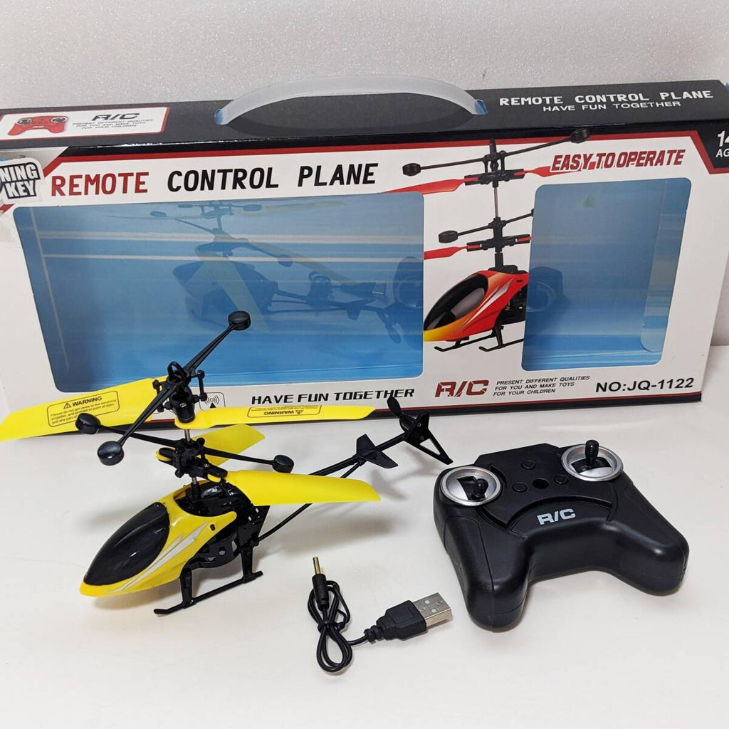 Rc Helicopter JQ-1122 |  Remote Control Flying Plane 2 channel | USB Rechargeable