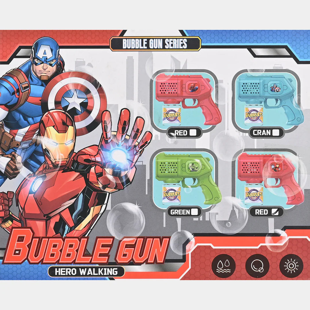 Electric Bubble Blaster Gun with Lights