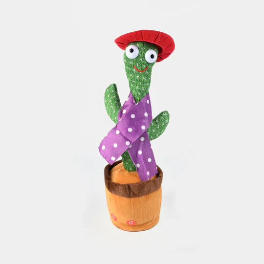 Dancing & Singing Cactus | Rechargeable Recording and Follow You Speak for Kids