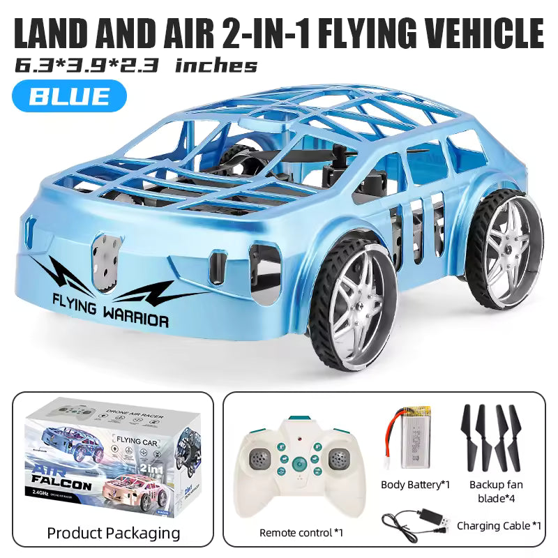 2 in 1 RC Flying Car & Drone | Land And Air Fly Dual-Mode | One Device Two Modes
