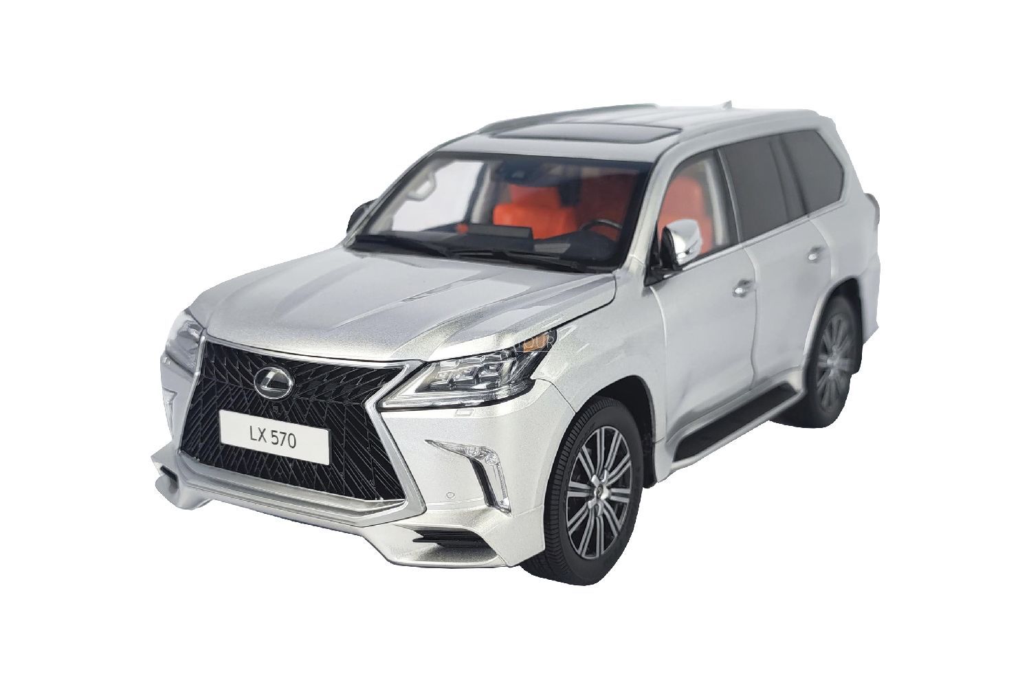 Silver | LEXUS LX570 1:22 Die-Cast | Luxury SUV Alloy LX570 Model