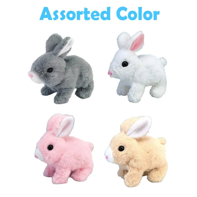 Cute Walking Rabbit Toy | Rabbit Plush Pet Bunny Electric Toys