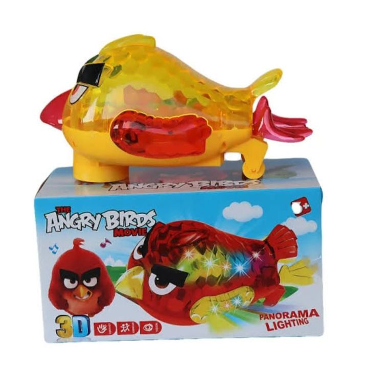 Musical Electric 3D Angry Bird | Light and Music - Vehicles car Toys