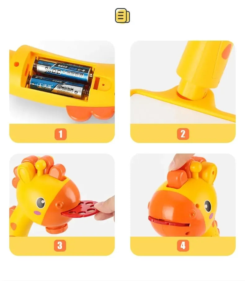 3 in 1 Drawing, Projector, Painting Table set | Erasable Writing and Drawing Board