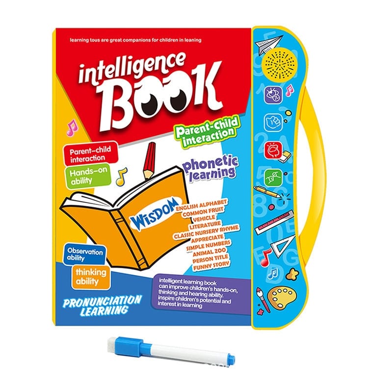 Intelligence Learning Study E-Book | E-Learning Book for Kids with Sounds