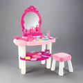 Toy Matic Dressing Table with Stool | Mini Dressing Table 39 pcs Play Set for Girls