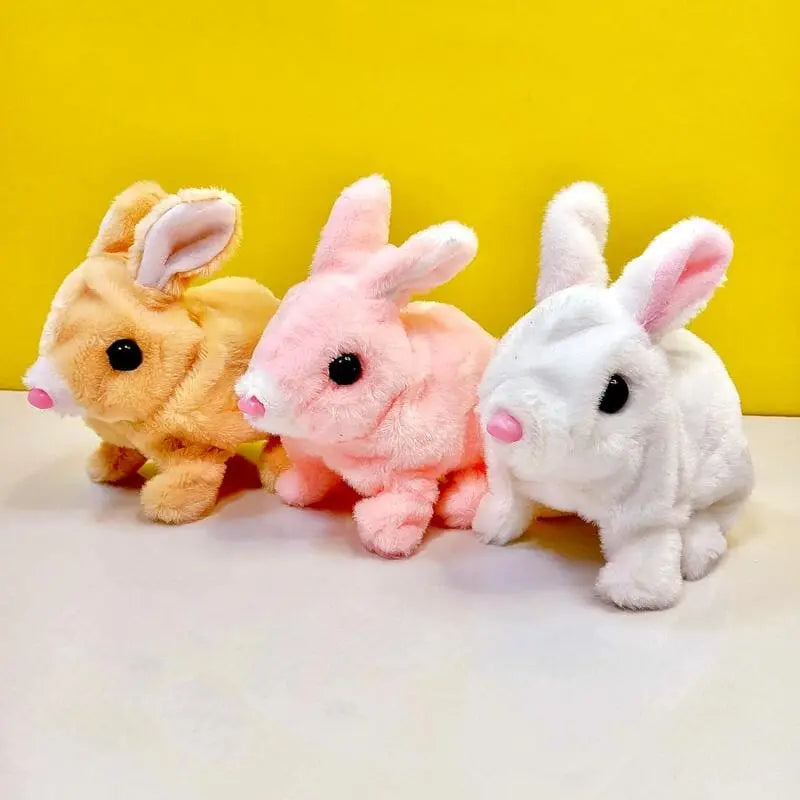 Cute Walking Rabbit Toy | Rabbit Plush Pet Bunny Electric Toys