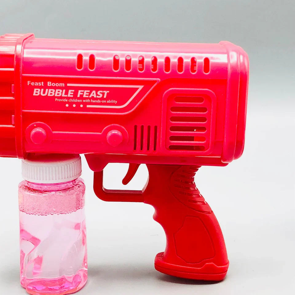 Electric Bazooka Bubble Gun- 36 Holes