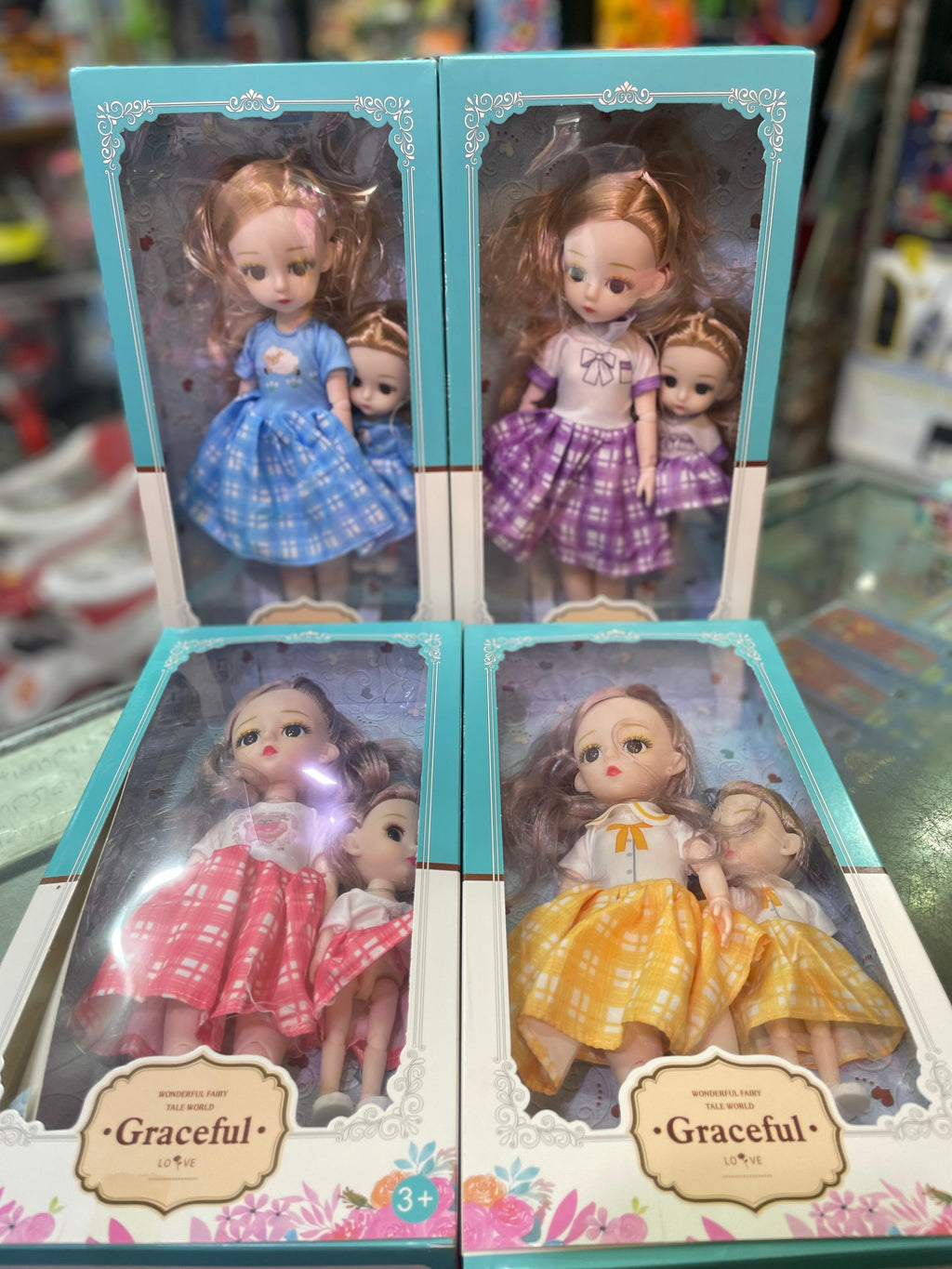 Graceful Mother & Baby Doll Set