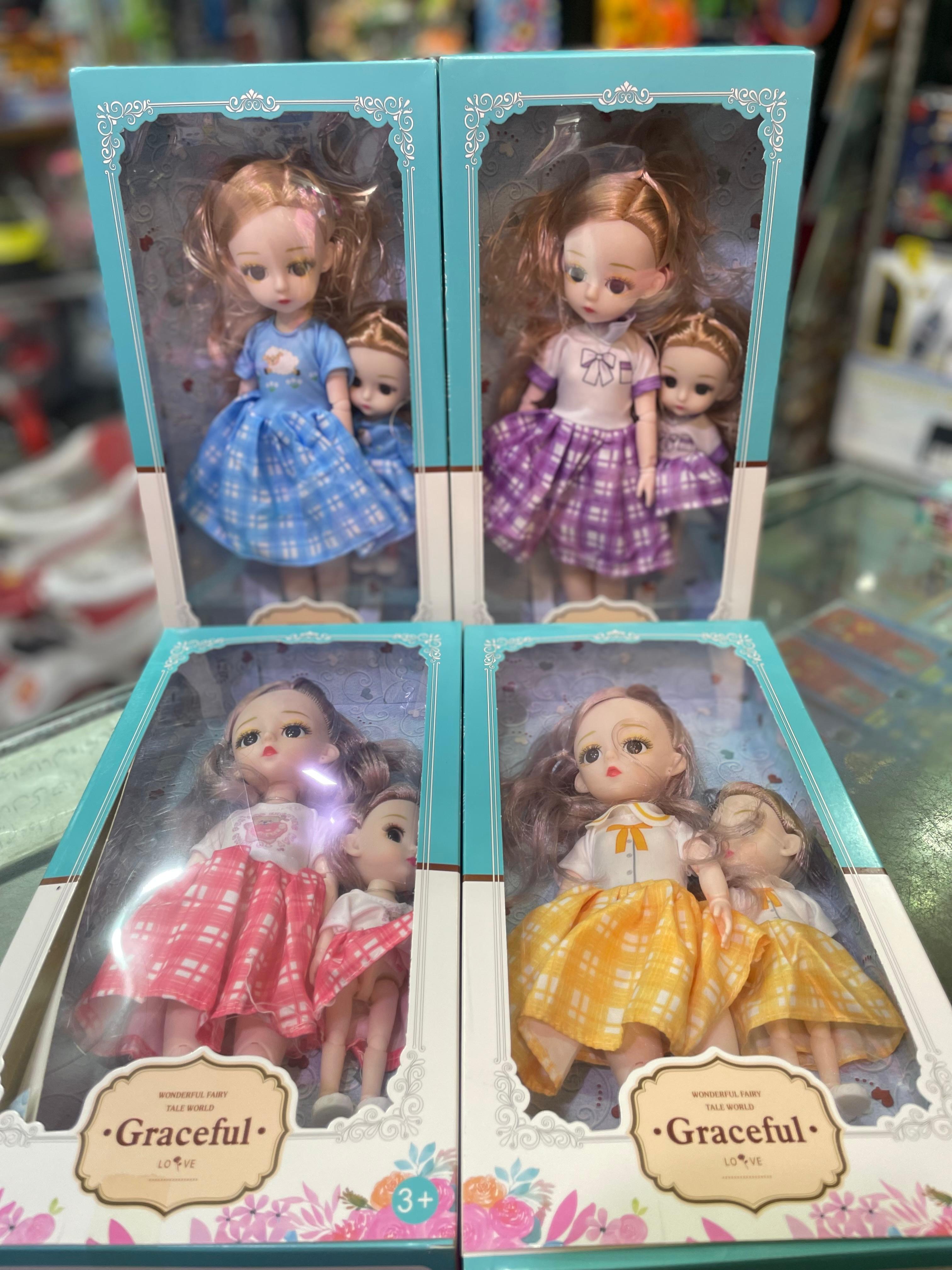 Graceful Mother & Baby Doll Set