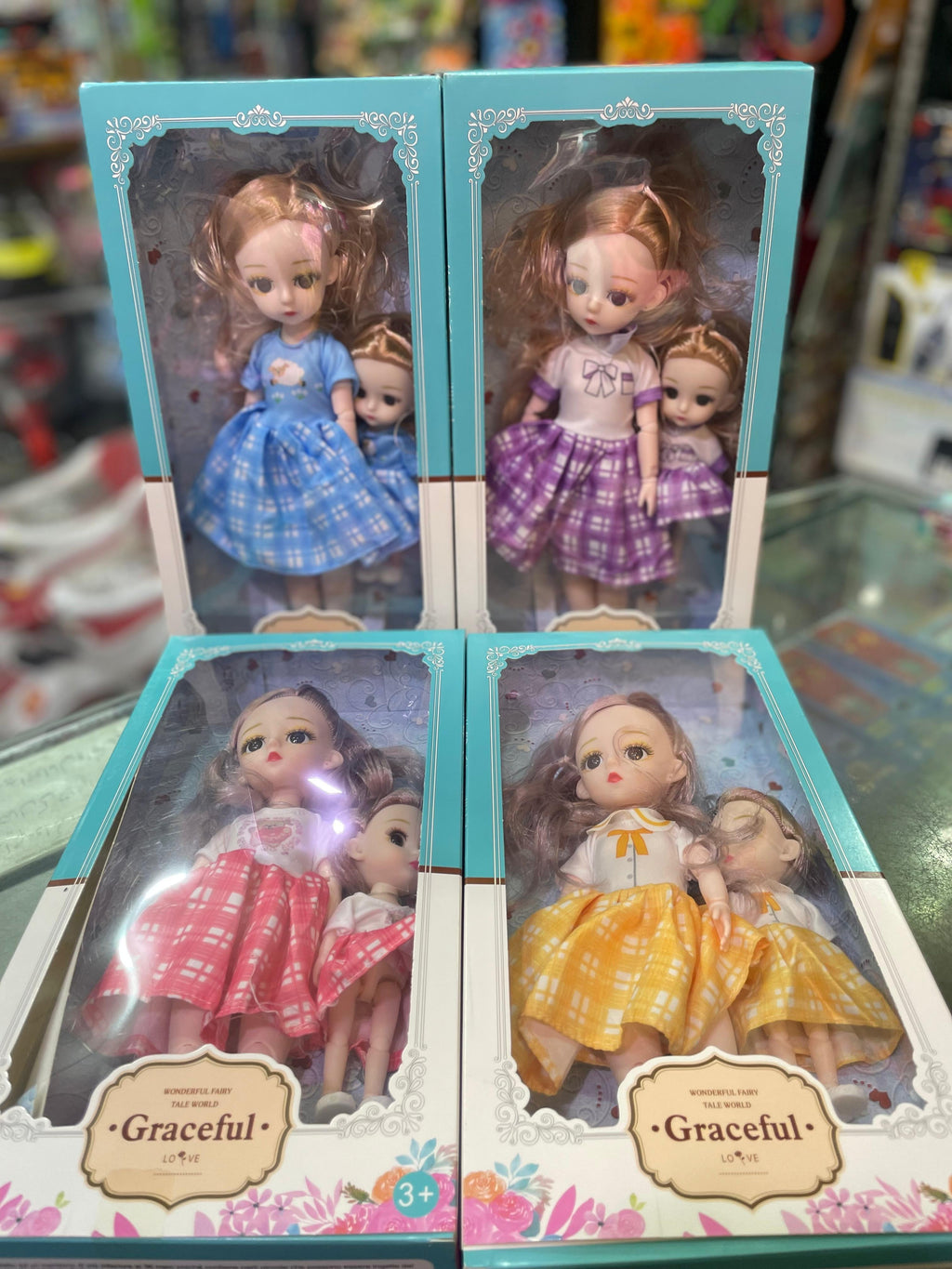 Graceful Mother & Baby Doll Set