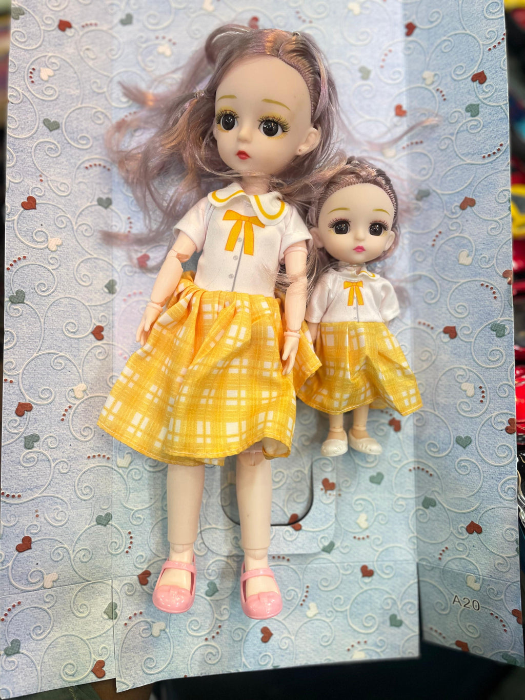 Graceful Mother & Baby Doll Set
