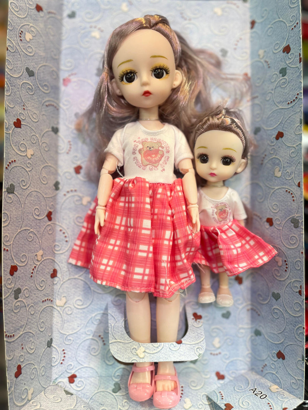 Graceful Mother & Baby Doll Set