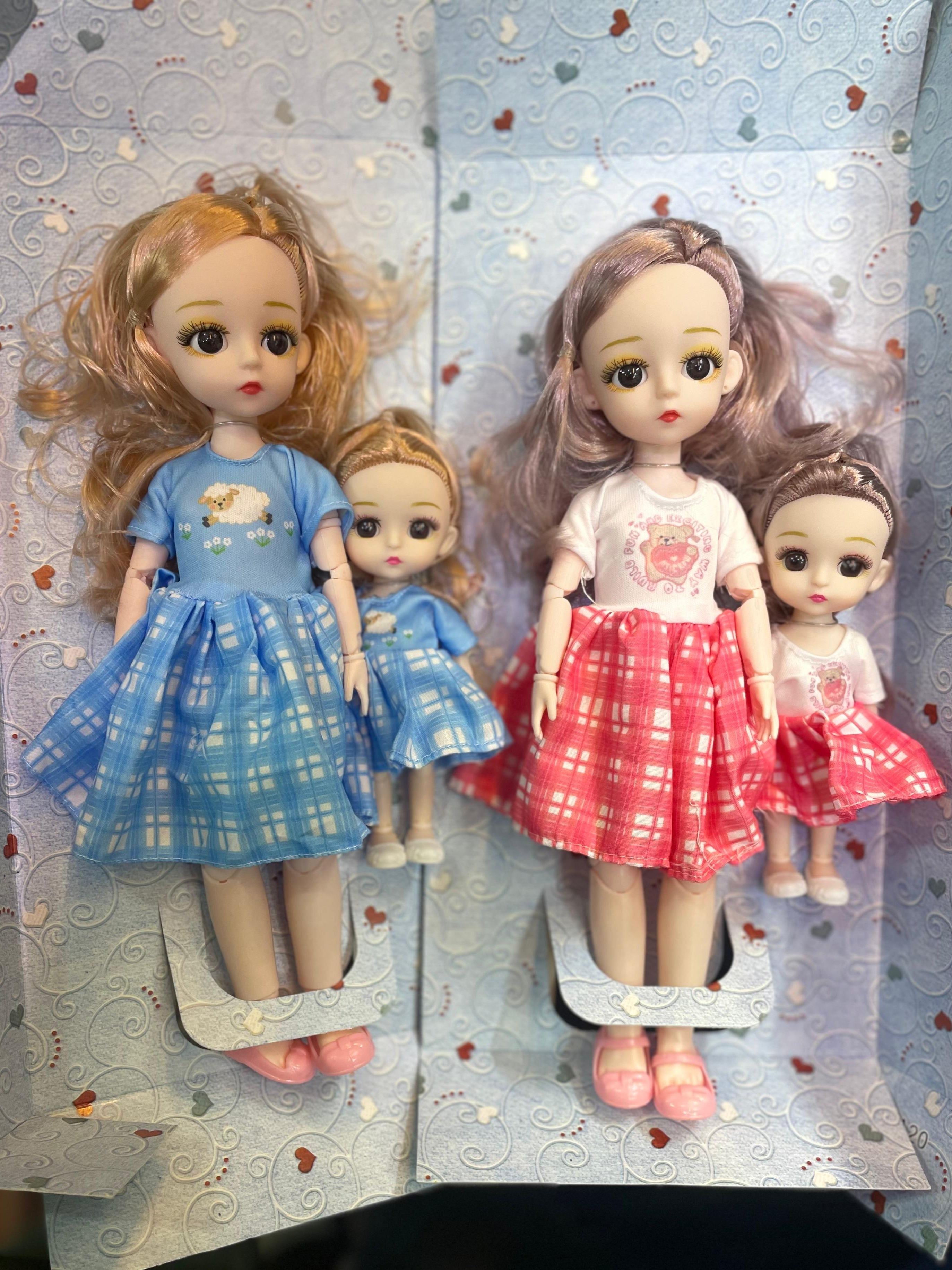 Graceful Mother & Baby Doll Set