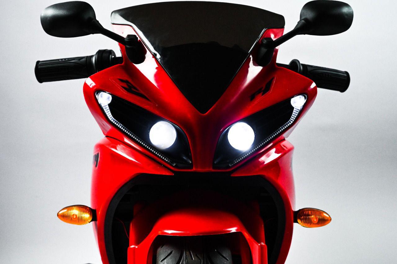 Yamaha R1 Design Electric Bike | Hand Race (Self Drive) | Key Start with Stylish Lights