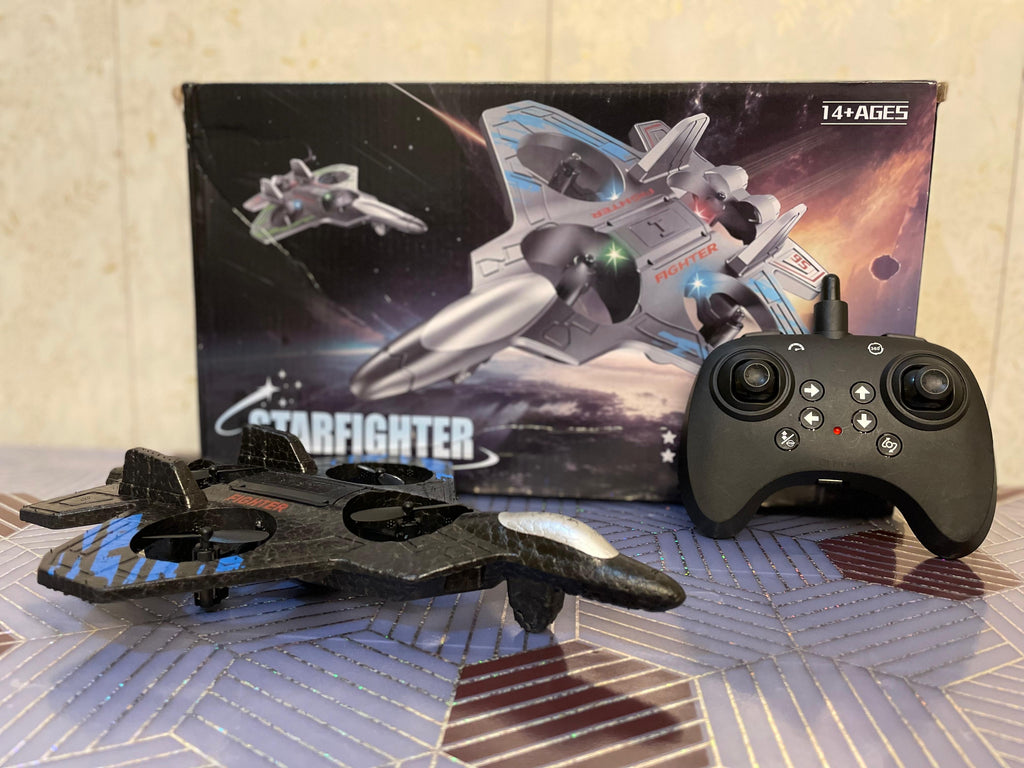 2.4GHz RC STARFIGHTER Jet Model | Aircraft Plane Glider EPP Foam | RC Drone Toy